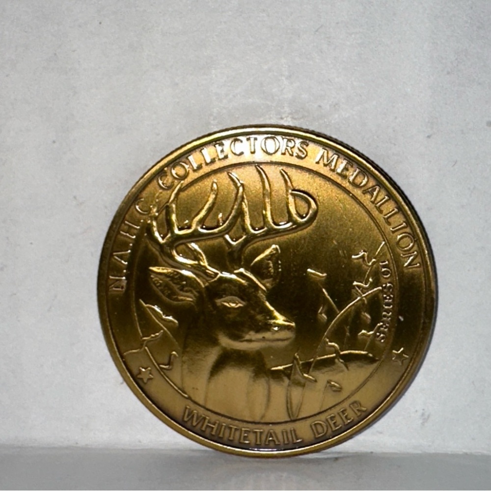 North American Hunters Club N.A.H.C collectors medallion Whitetail Deer Coin